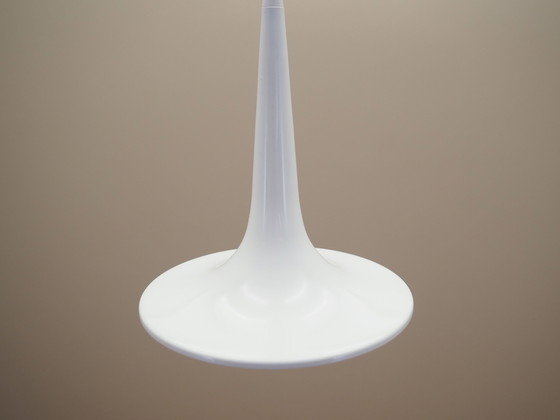 Image 1 of Witte hanglamp, Deens ontwerp, 1970S, Fabrikant: Frandsen