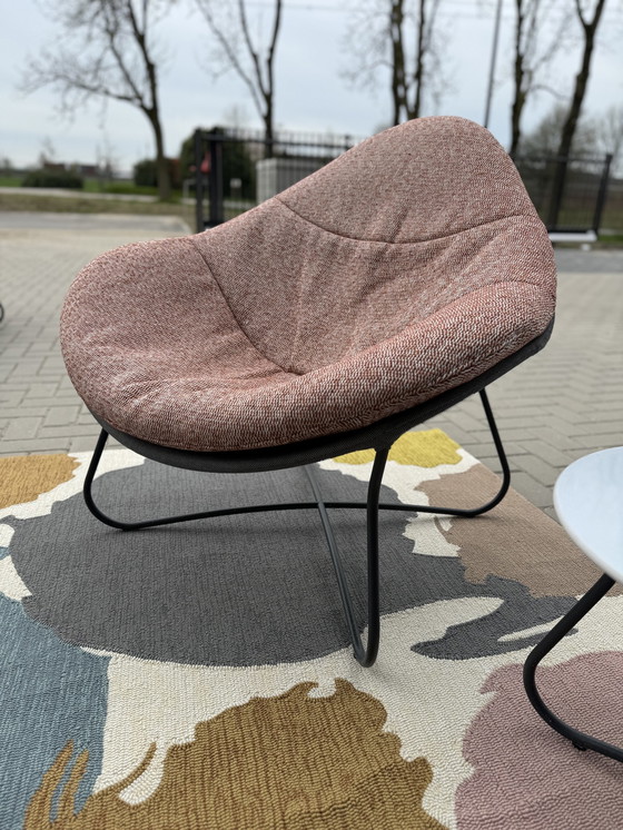 Image 1 of Label Hidde Fauteuil binnen en buiten Stoel Rood