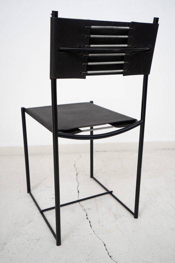 Image 1 of 4x Spaghettistoelen door G. Belotti voor Alias