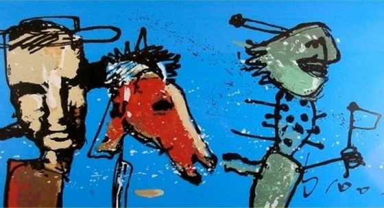 Image 1 of Herman Brood----Lucebertje--Handgesigneerd