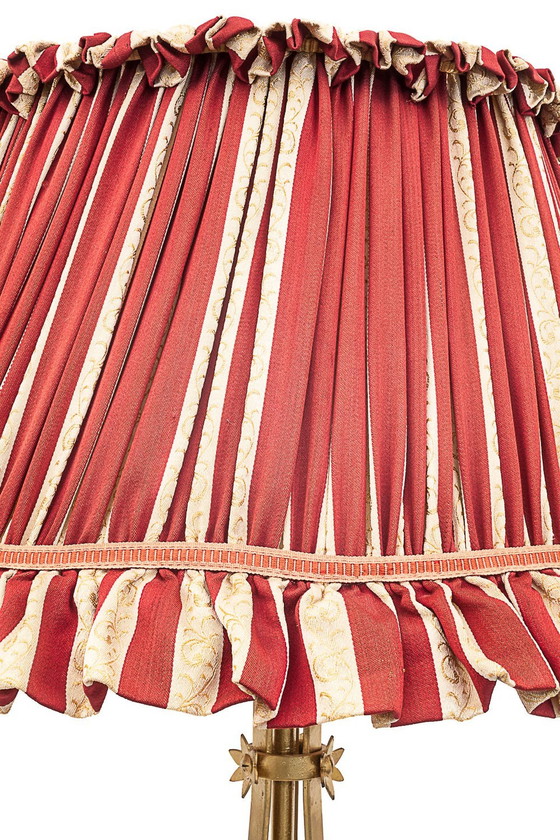 Image 1 of Smeedijzeren vloerlamp, Merceris, 1950