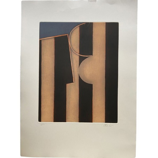 Vintage litho door Perry Oliver, 1999