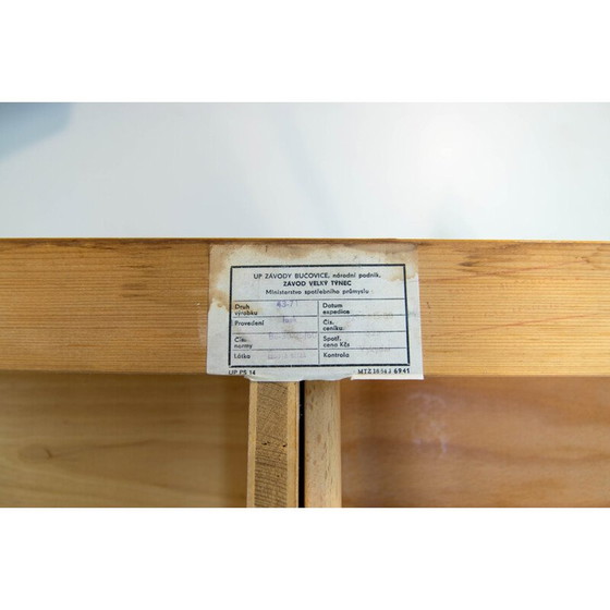 Image 1 of Modulaire vintage tafel, nachtkastje en ladekast van M. Pozar, jaren 1960