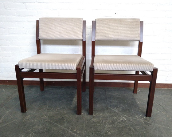 Image 1 of 6X Pastoe Sa07 Eetkamerstoelen