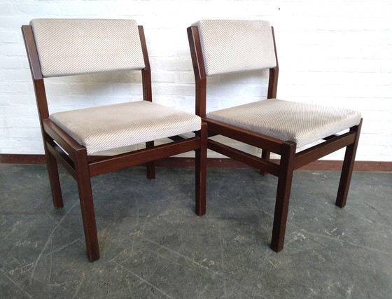 Image 1 of 6X Pastoe Sa07 Eetkamerstoelen