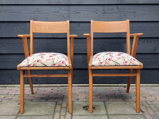 2x Vintage Stoeltjes