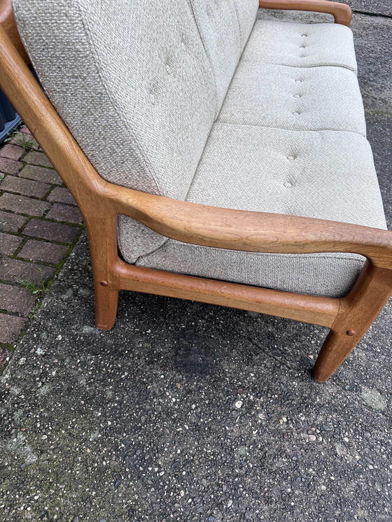 Image 1 of Vintage 3 zits bank teak 