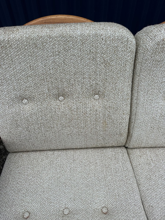 Image 1 of Vintage 3 zits bank teak 