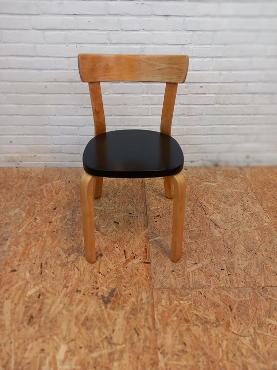 Image 1 of Set van 6 Alvar Aalto Nr. 69 stoelen Finmar