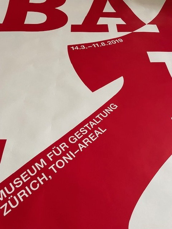 Image 1 of Raffinerie Ag Bally, Rood, Museum Für Gestaltung Zürich 2019