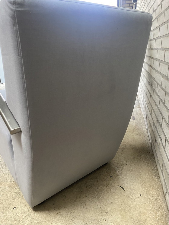 Image 1 of 2x Vintage industriële fauteuils