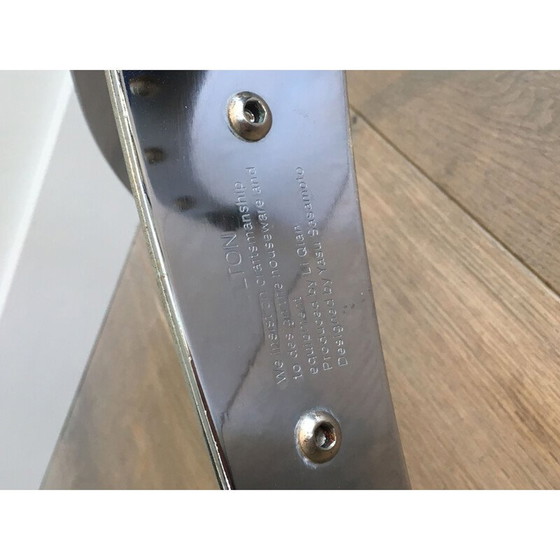 Image 1 of Vintage geklonken chromen kapstok, 1980