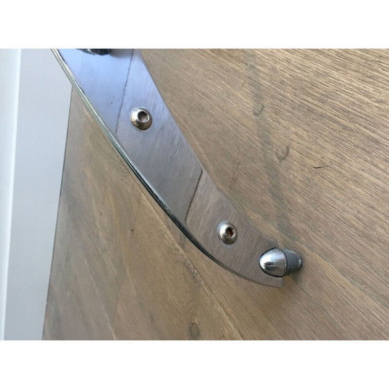 Image 1 of Vintage geklonken chromen kapstok, 1980