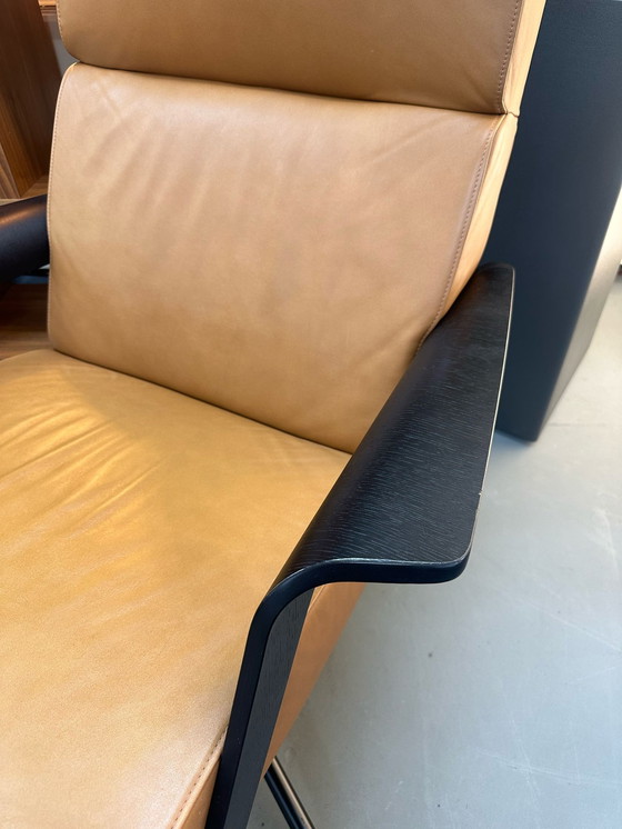 Image 1 of 1x Harvink de Kaap Fauteuil Cognac/Zwart