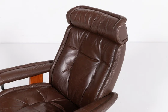 Image 1 of Scandinavische design loungestoel 'Stressless' van Ekornes