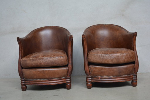  2 X Flamant Fauteuils