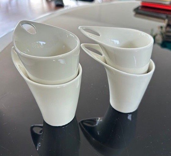 Image 1 of 4x Alessi Faitoo Boatoo Espresso Kopjes