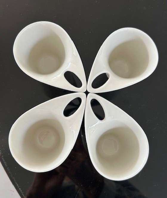 Image 1 of 4x Alessi Faitoo Boatoo Espresso Kopjes