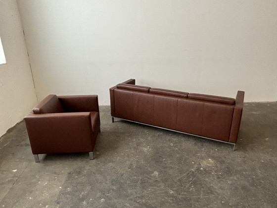 Image 1 of Walter Knoll Foster leergroep Cognac