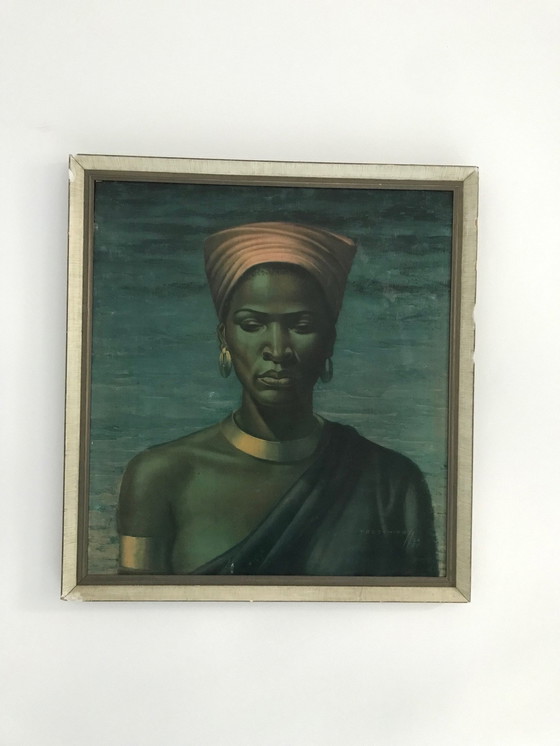 Image 1 of  Vladimir Tretchikoff (1913-2006) Zoeloe meisje - originele print