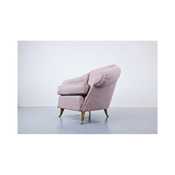 Image 1 of Paar vintage fauteuils, Italiaans 1950