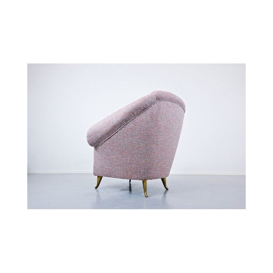 Image 1 of Paar vintage fauteuils, Italiaans 1950