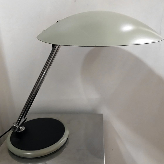 Image 1 of Vintage bureaulamp - Schotel - Aluminor - Ruimtetijdperk - 1960