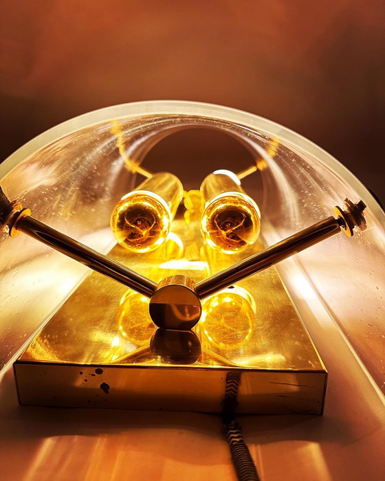 Image 1 of Vintage Glashütte Limburg muurlamp