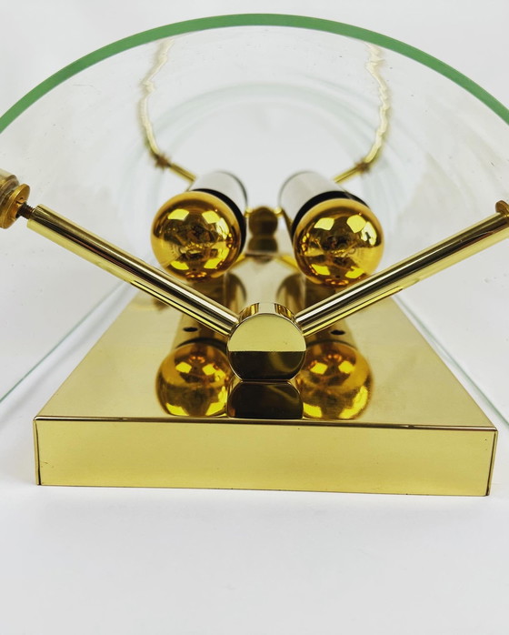 Image 1 of Vintage Glashütte Limburg muurlamp