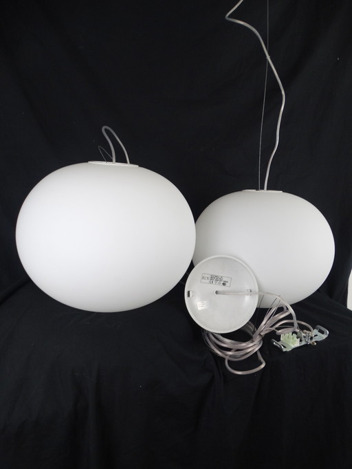 2x FLOS Glo-ball  S1 hanglampen