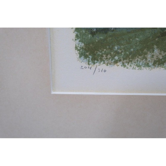 Image 1 of Kleurenlitho door Gustav Rudberg, 1970