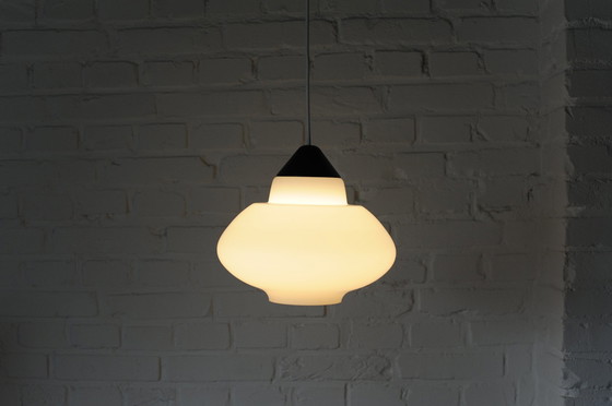 Image 1 of Vintage Melkglazen Hanglamp