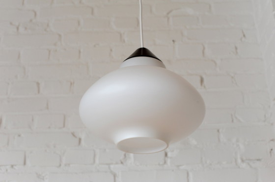 Image 1 of Vintage Melkglazen Hanglamp