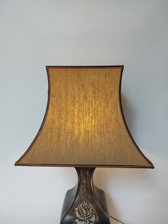 Image 1 of Vintage wooden table lamp