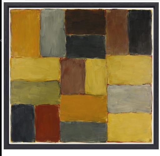 Sean Scully ---  Colours  (Ingelijst)