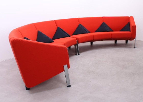 Image 1 of Fritz Hansen Decision Bank Rood/Zwart