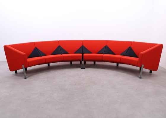 Image 1 of Fritz Hansen Decision Bank Rood/Zwart