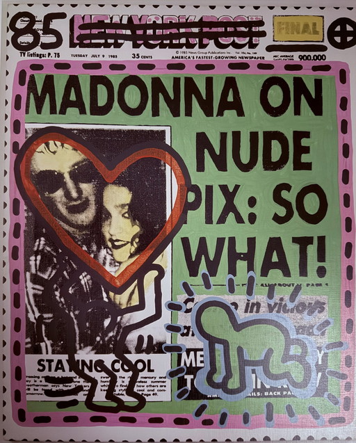 Andy Warhol: “Madonna And Sean Penn'S Wedding Gift, 1985”. ©2007 Andy Warhol Foundation For The Visual Arts, New York. 