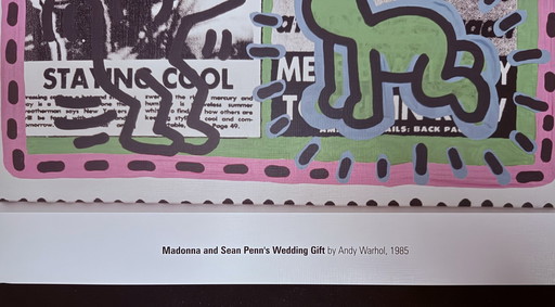 Andy Warhol: “Madonna And Sean Penn'S Wedding Gift, 1985”. ©2007 Andy Warhol Foundation For The Visual Arts, New York. 