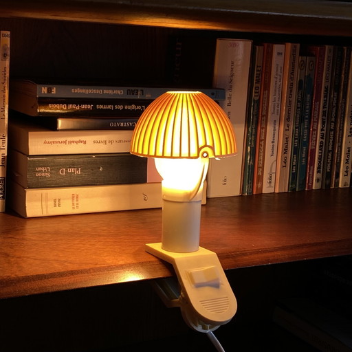 Kleine Draagbare Lamp Paddestoel Lamp Klem Sarlam Spot Nachtlampje