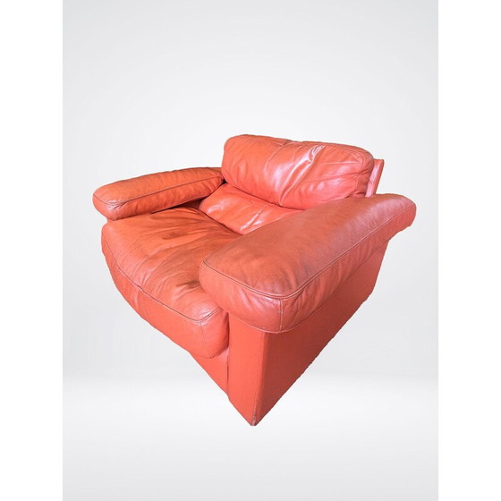 Image 1 of Mid Century fauteuil van Tito Agnoli voor Poltrona Frau, Italië 1970