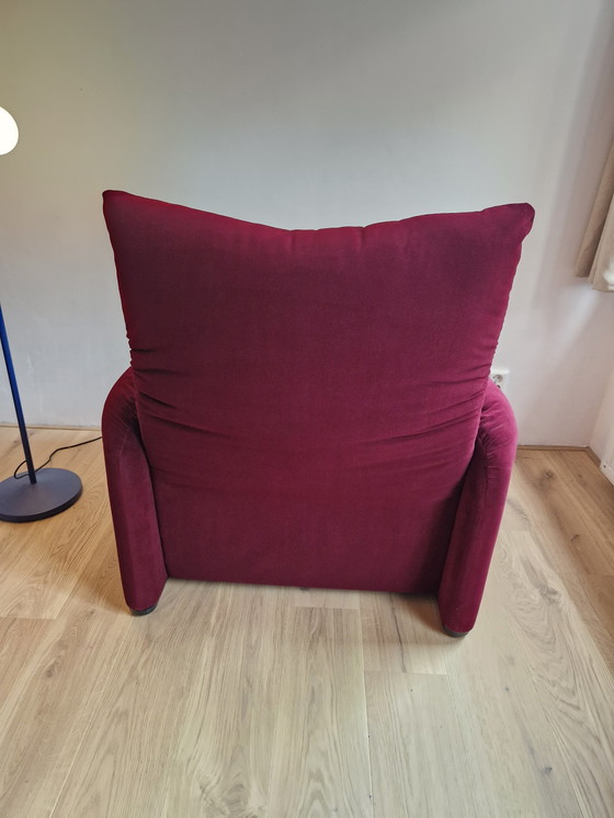 Image 1 of Cassina Maralunga Fauteuil Nieuwe Bekleding Van De Ploeg