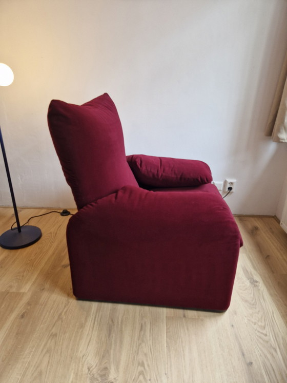 Image 1 of Cassina Maralunga Fauteuil Nieuwe Bekleding Van De Ploeg