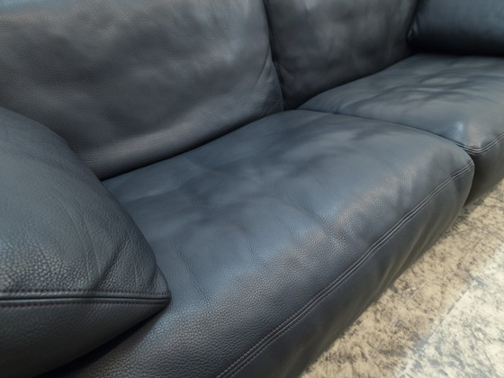 Image 1 of De Sede Ds 17 Black Designer Sofa Leder Sofa Wk Living Couch