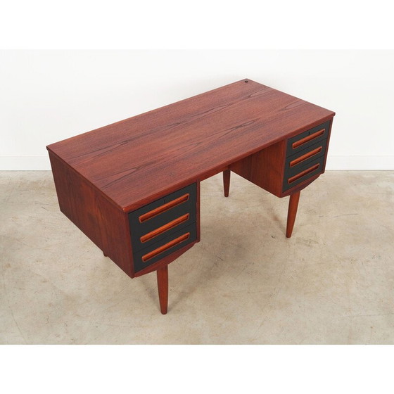 Image 1 of Vintage teakhouten bureau van A.P. Møbler Svenstrup, jaren 1970