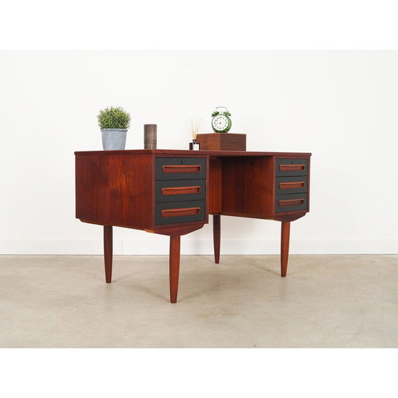 Image 1 of Vintage teakhouten bureau van A.P. Møbler Svenstrup, jaren 1970