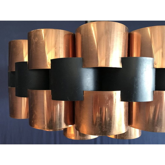 Image 1 of Scandinavische vintage hanglamp van Werner Shou, 1970