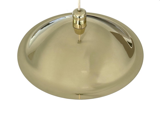 Image 1 of Grote Vintage Semi Messing Hanglamp