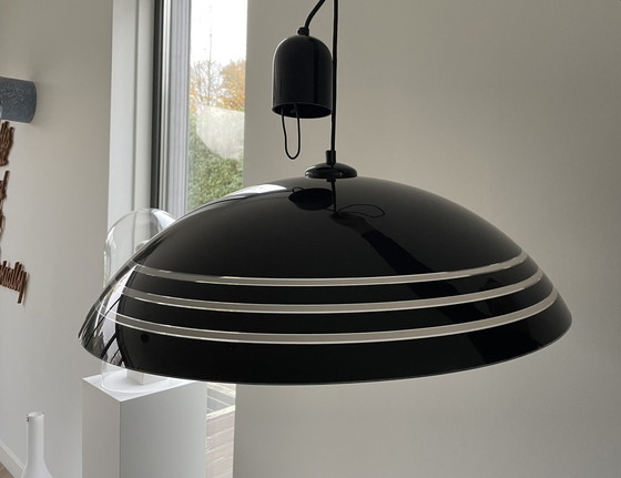 Image 1 of Herda Amsterdam “Dome” Vintage Perspex Hanglamp Jaren 70