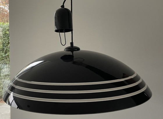 Image 1 of Herda Amsterdam “Dome” Vintage Perspex Hanglamp Jaren 70